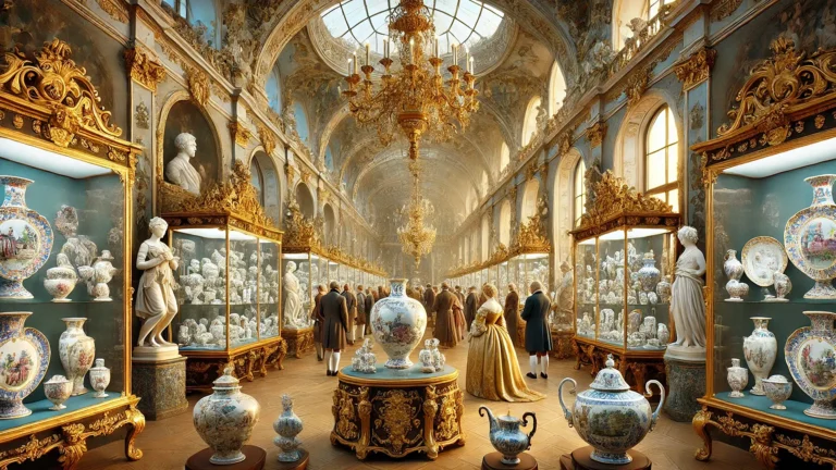 La Expansión de la Porcelana en Europa: La Influencia de Meissen, Sèvres y Otras Casas Fabricantes