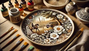 Decoración y Esmaltado en Porcelana: Pintura a Mano, Transferencia de Imágenes y Grabado en Relieve